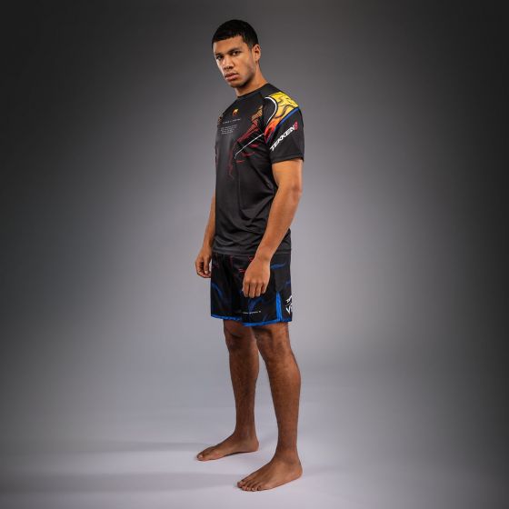 VENUM x TEKKEN 8 速干T恤 - Yoshimitsu - 黑/橙色