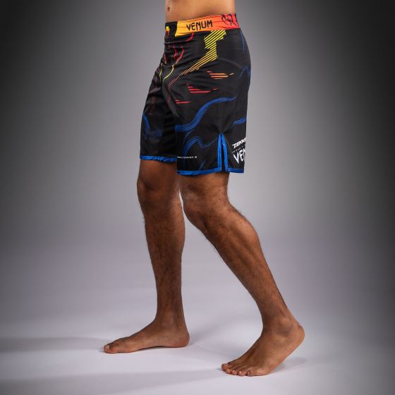 VENUM x TEKKEN 8 格斗短裤 - Yoshimitsu - 黑/橙色