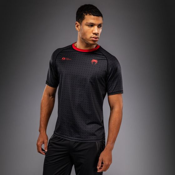 VENUM x Roger Gracie Academy 男士速干T恤 - 黑/红色