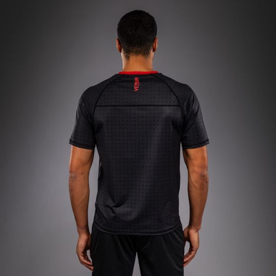 VENUM x Roger Gracie Academy 男士速干T恤 - 黑/红色