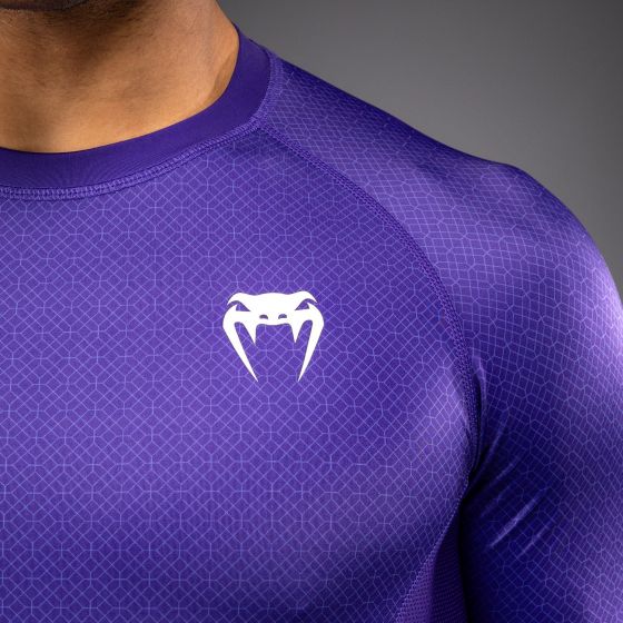 VENUM x Roger Gracie Academy SS 男士短袖紧身衣 - 紫色