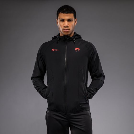 VENUM x Roger Gracie Academy 男士运动夹克 - 黑/红色
