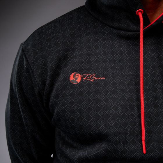 VENUM x Roger Gracie Academy 男士卫衣 - 黑/红色