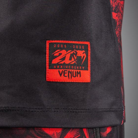 VENUM 20th Anniversary 速干T恤 - 黑/红色