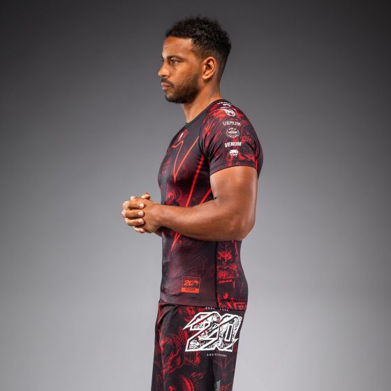 VENUM 20th Anniversary 短袖紧身衣 - 黑/红色