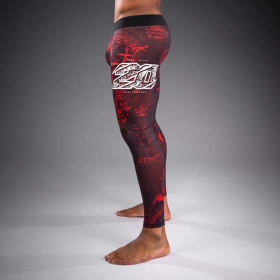 VENUM 20th Anniversary 紧身长裤 - 黑/红色