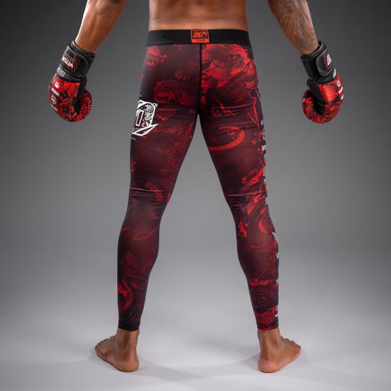 VENUM 20th Anniversary 紧身长裤 - 黑/红色
