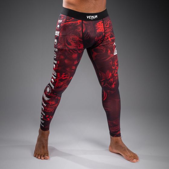 VENUM 20th Anniversary 紧身长裤 - 黑/红色