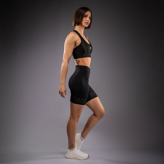 VENUM Lazer 女士紧身短裤 - 黑/黄色