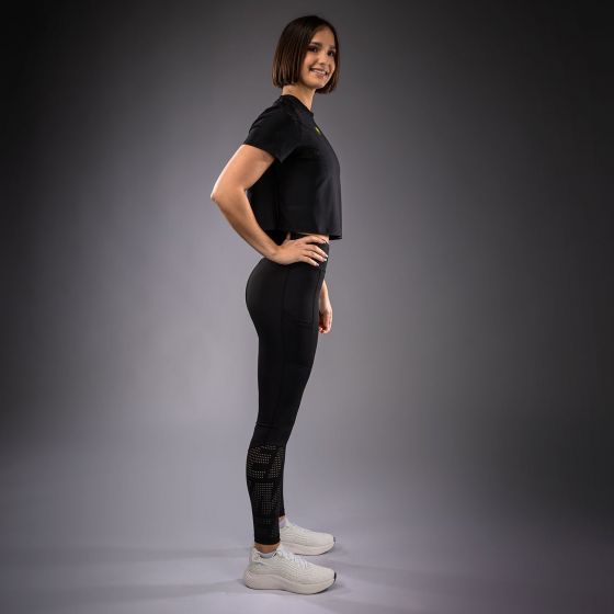 VENUM Lazer 女士速干T恤 - 黑/黄