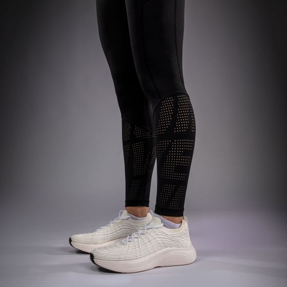 VENUM Lazer 女士紧身长裤 - 黑/黄色