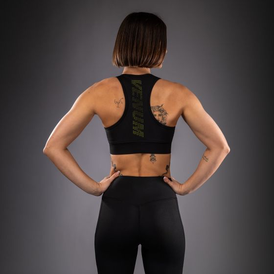 VENUM Lazer 女士运动内衣 - 黑/黄色