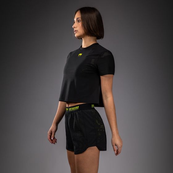 VENUM Lazer 女士训练短裤 - 黑/黄色
