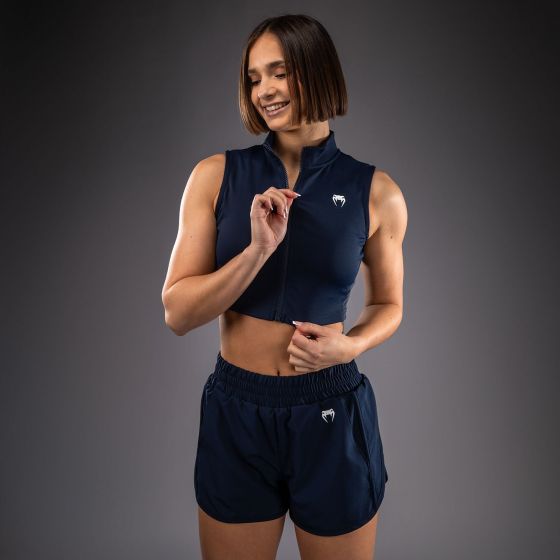 VENUM Sculpt Shape 女士短款上衣 - 海军蓝色