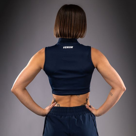 VENUM Sculpt Shape 女士短款上衣 - 海军蓝色
