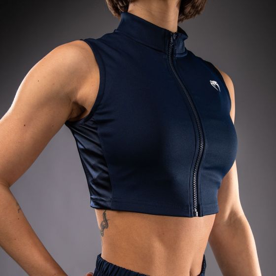 VENUM Sculpt Shape 女士短款上衣 - 海军蓝色