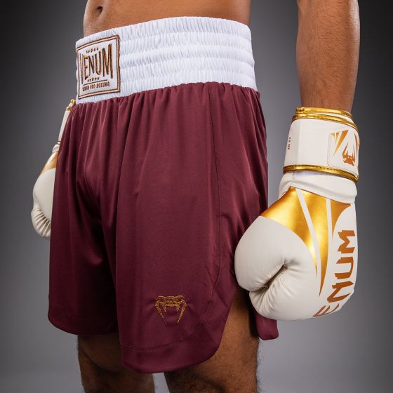 VENUM Classic 拳击短裤 - 酒红色