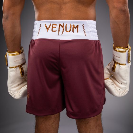 VENUM Classic 拳击短裤 - 酒红色