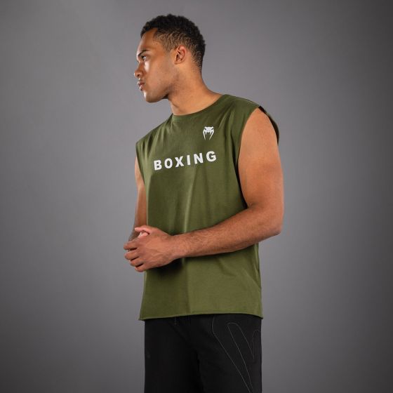 VENUM Boxing VT 男士无袖T恤 - 军绿色