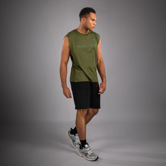 VENUM Muay Thai VT 男士无袖T恤 - 军绿色