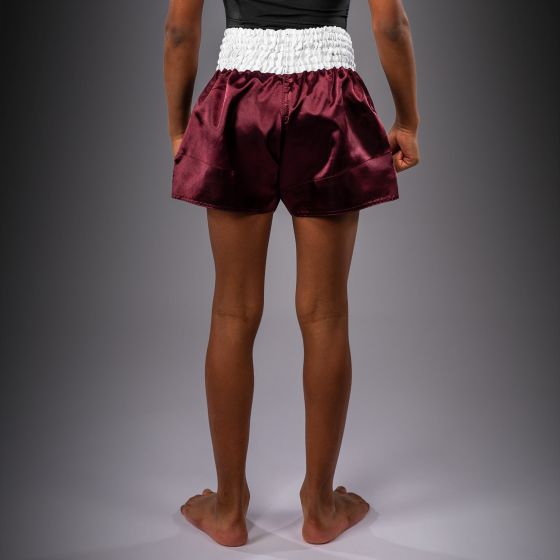 Venum Classic Muay Thai Shorts for Kids - Burgundy