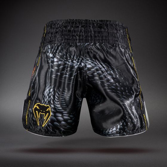 Venum Matupa Muay Thai Shorts - Black/Grey/Gold