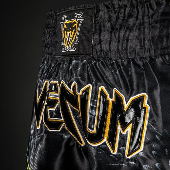 Venum Matupa Muay Thai Shorts - Black/Grey/Gold