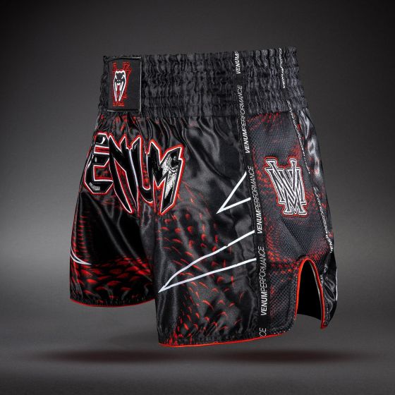 Venum Matupa Muay Thai Shorts - Black/Red/Silver