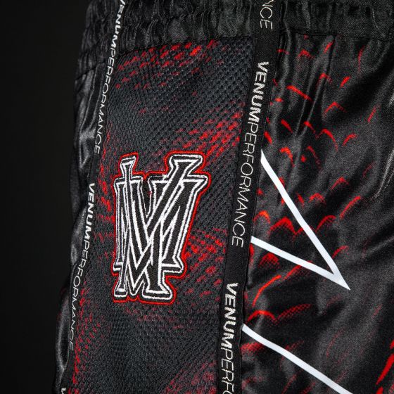 Venum Matupa Muay Thai Shorts - Black/Red/Silver
