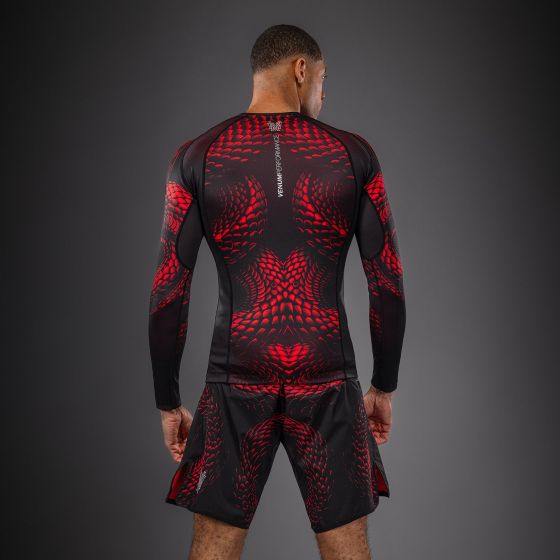 VENUM Matupa 男士长袖紧身衣 - 黑/红/银色