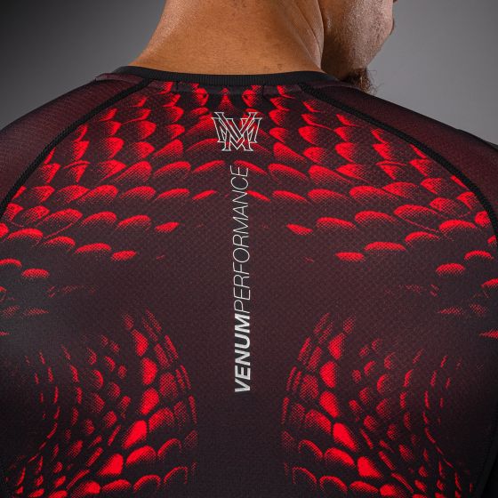 VENUM Matupa 男士长袖紧身衣 - 黑/红/银色
