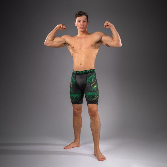 VENUM Matupa 男士紧身短裤 - 黑/绿/金色