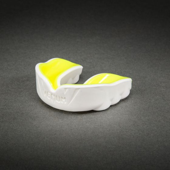 Venum Challenger Mouthguard - White/Yellow