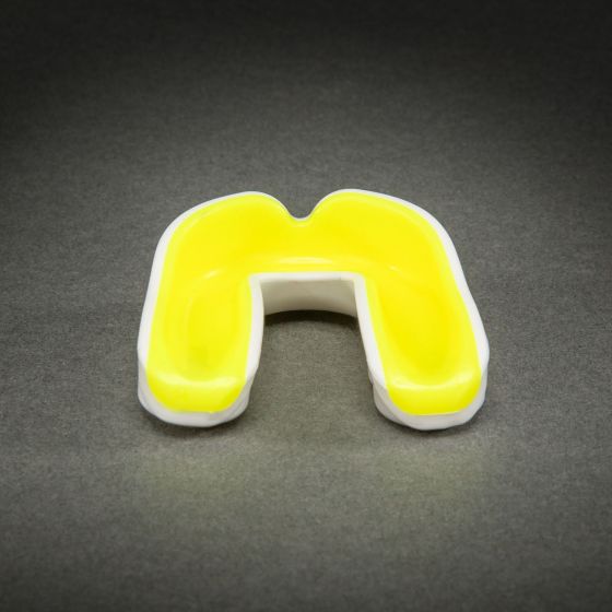 Venum Challenger Mouthguard - White/Yellow