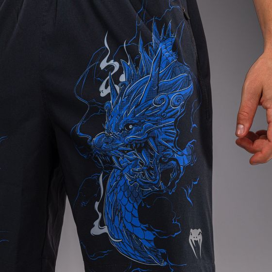VENUM Thunder Dragon 训练短裤 - 黑/宝蓝色