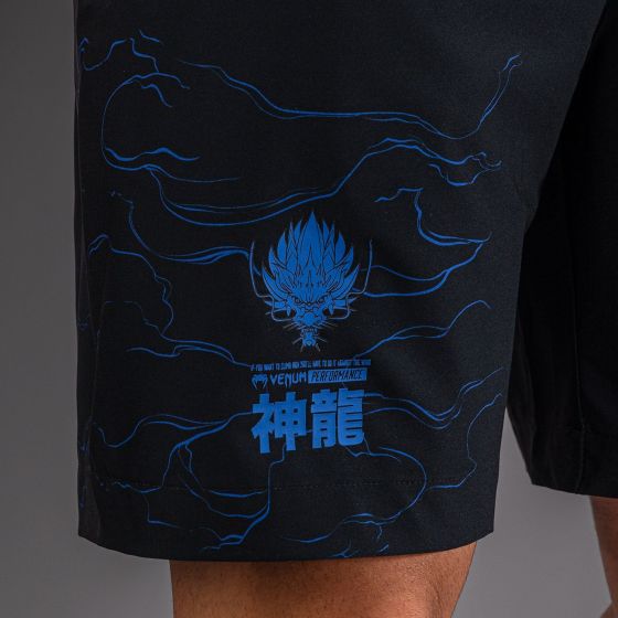 VENUM Thunder Dragon 训练短裤 - 黑/宝蓝色