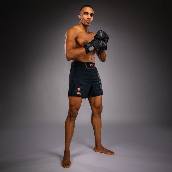 VENUM Thunder Dragon 格斗短裤 - 黑/灰/铜色