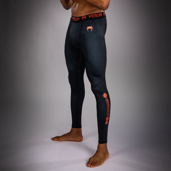 VENUM Thunder Dragon 紧身长裤 - 黑/灰/铜色