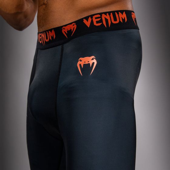 VENUM Thunder Dragon 紧身长裤 - 黑/灰/铜色