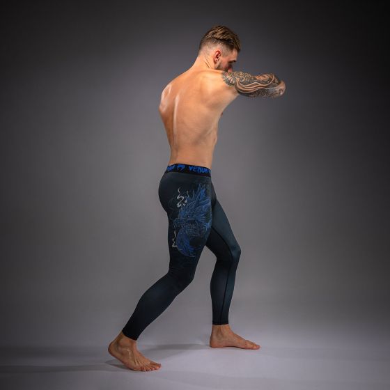 VENUM Thunder Dragon 紧身长裤 - 黑/宝蓝色