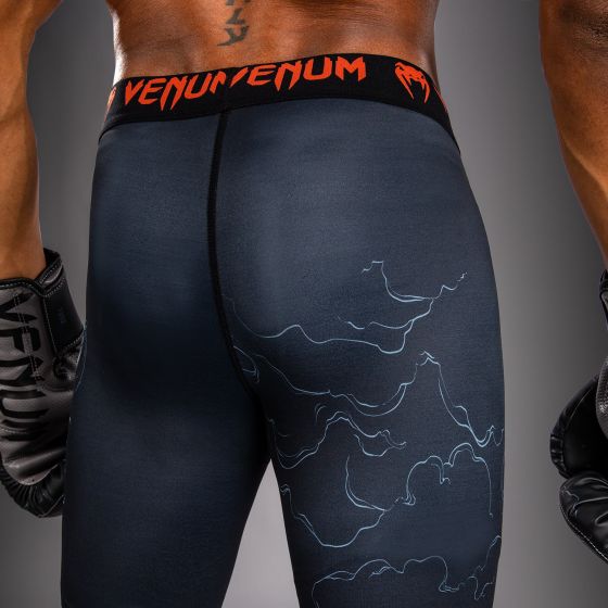 VENUM Thunder Dragon 紧身短裤 - 黑/灰/铜色