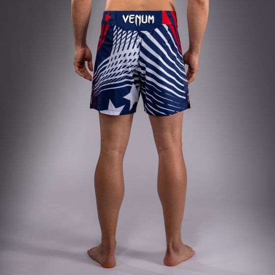 UFC Freedom 250 | VENUM 格斗之夜 男士格斗短裤 - 短款 - 蓝/白/红色