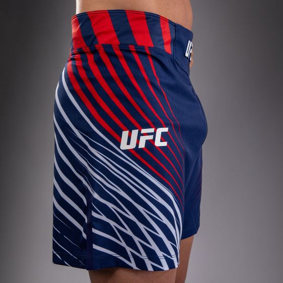 UFC Freedom 250 | VENUM 格斗之夜 男士格斗短裤 - 短款 - 蓝/白/红色