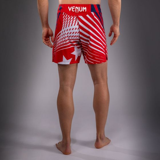 UFC Freedom 250 | VENUM 格斗之夜 男士格斗短裤 - 短款 - 红/白/蓝色