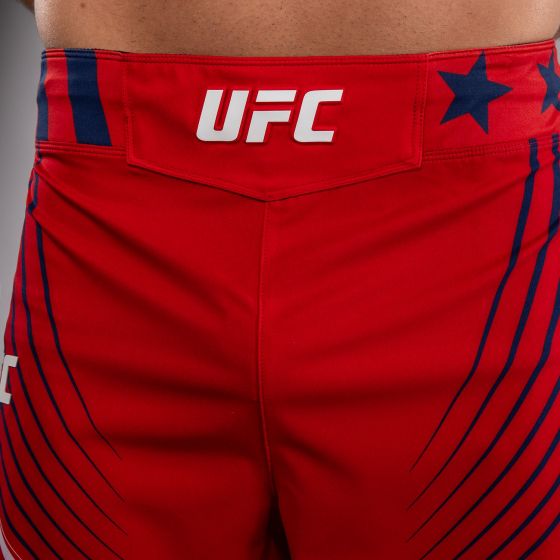 UFC Freedom 250 | VENUM 格斗之夜 男士格斗短裤 - 短款 - 红/白/蓝色