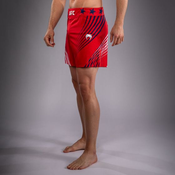 UFC Freedom 250 | VENUM 格斗之夜 男士格斗短裤 - 短款 - 红/白/蓝色