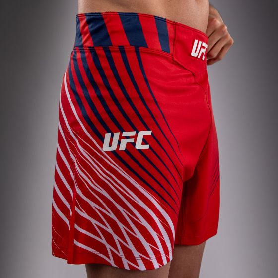 UFC Freedom 250 | VENUM 格斗之夜 男士格斗短裤 - 短款 - 红/白/蓝色