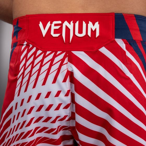 UFC Freedom 250 | VENUM 格斗之夜 男士格斗短裤 - 短款 - 红/白/蓝色