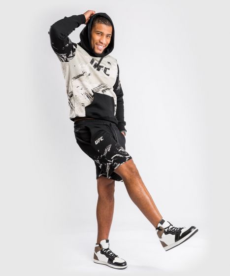 UFC |VENUM Authentic 格斗周 2.0 棉质短裤 - 黑/沙色-
