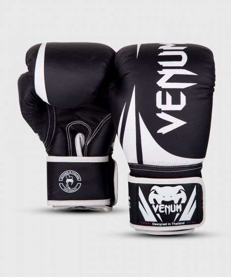 Venum Challenger 2.0 儿童拳击手套 - 黑/白